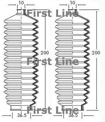 FIRST LINE fsg3039 -  Пыльник, рулевое управление